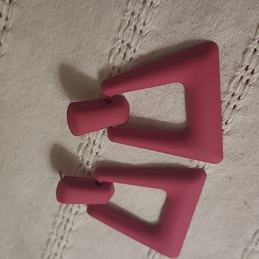 Pink Earrings